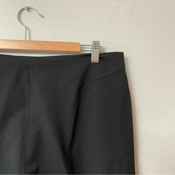 Signé Paris Black Tailored Pants Size 10 Made in France Classic Work Trousers - Picture 6 of 10